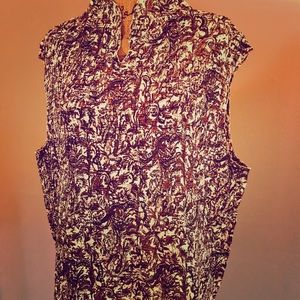 V-Neck Sleeveless Top